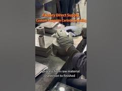 Anelli di tenuta in carburo di tungsteno provenienti da una fabbrica cinese