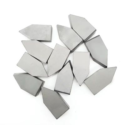 Punte brasate in carburo di tungsteno ad alta resistenza all'usura personalizzate con lega YG6 YG6X YG8 per la produzione di utensili