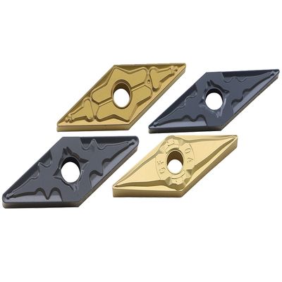 Modello VNMG Inserto CNC con scanalatore di chip a doppio lato per lavorazioni automatizzate
