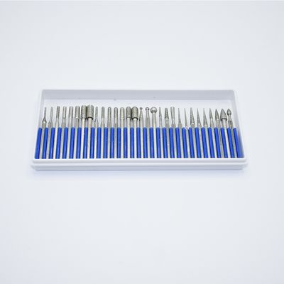 30 Forme Diverse Alta Precisione Alta Durezza Fresa Rotativa in Carburo Set di Frese in Carburo di Tungsteno