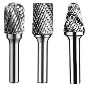 taglierina rotatoria d'acciaio di Burr For Wood Sphere Concave del carburo Yg8 del tungsteno di 3mm 6mm