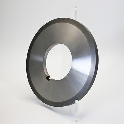 Coltello di taglio a bobina di fondo spessa lame di taglio di foglio di alluminio ad alta precisione lame industriale per la macchina di taglio di foglio di alluminio