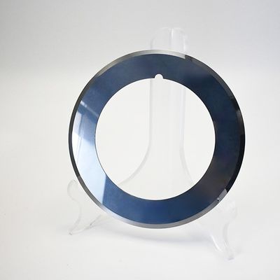 Coltello circolare per taglio con scanalatura di posizionamento per il taglio di pezzi polari di batterie - Lame industriali per l'industria delle batterie