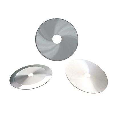 Cementato di tungsteno lametta rotonda circolare per le linee di produzione di sigarette Macchine di lavorazione del tabacco Lametta a disco