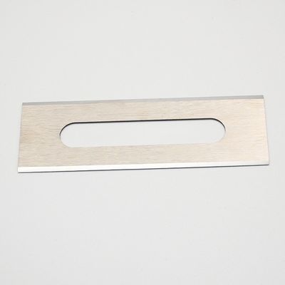 Lama industriale per taglio, posizionamento e scanalatura di fibre chimiche in lega di carburo di tungsteno cementato, per film tessili