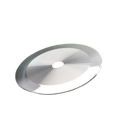 Lama circolare da taglio per tabacco in lega di carburo di tungsteno personalizzata, adatta per macchine per sigarette nell'industria del tabacco