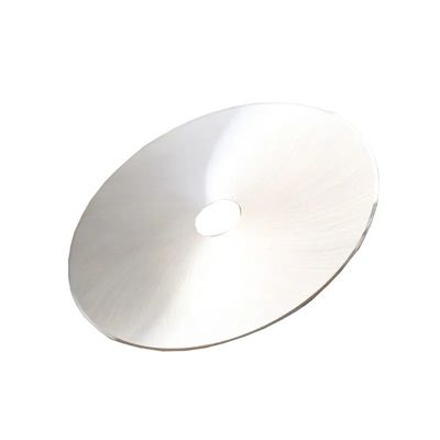 Lama circolare da taglio per tabacco in lega di carburo di tungsteno personalizzata, adatta per macchine per sigarette nell'industria del tabacco