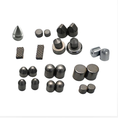YG8 YG9 YG11 Grade Custom Cemented Tungsten Carbide Alloy Denti a strisce cilindrici per l'industria petrolifera e del gas