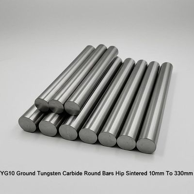 Barra in carburo di tungsteno YG10, diametro da 10mm a 330mm, sinterizzata HIP