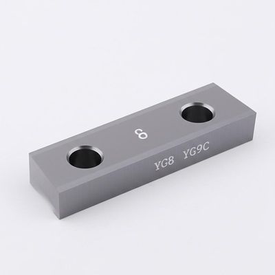 Lama affilata personalizzata in lega di carburo di tungsteno, lama sottile, lama quadrata per frese nell'industria della stampa YG8 YG9C