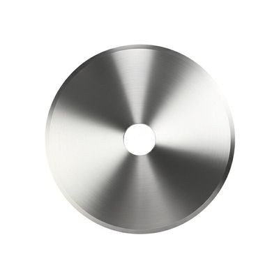 Lama circolare non tagliata in lega di carburo di tungsteno cementato personalizzata Lama da taglio per tessuto industriale per macchine