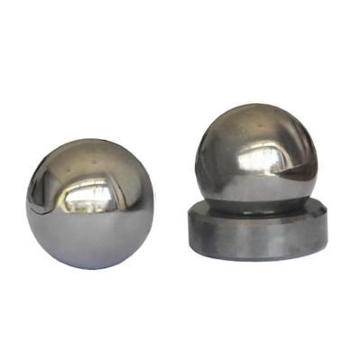 Valvola a sfera a carburo di tungsteno di dimensioni personalizzate con materiale a carburo di tungsteno al 100% e specifiche di lega YG8 YG6 YG6X YG9C YG11C YG13C