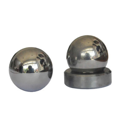 Valvola a sfera in carburo di tungsteno personalizzata con lega YG8 YG9C per alta resistenza all'usura in sistemi di oleodotti e gasdotti