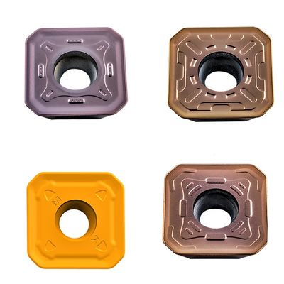 Inserto di fresatura CNC di precisione con angolo di 20° ± 0,025 Tolleranza e lunghezza di 13,308 mm per alta stabilità