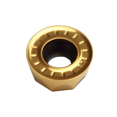 Inserto CNC RPMV con materiale super duro e angolo di 11° per la lavorazione di precisione del rame nella produzione elettronica