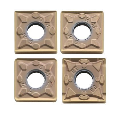 Inserto CNC in carburo modello SNMG con angolo 0° e tolleranza ±0.08-±0.18 per lavorazioni con diametro 4.76mm-7.94mm