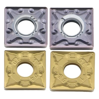 Inserto CNC in carburo modello SNMG con angolo 0° e tolleranza ±0.08-±0.18 per lavorazioni con diametro 4.76mm-7.94mm