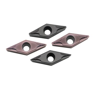Inserto CNC VCMT progettato con precisione con angolo 35° V e 7° C per il taglio ad alta temperatura di leghe