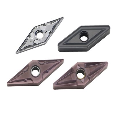 Modello VNMG Inserto CNC con scanalatore di chip a doppio lato per lavorazioni automatizzate