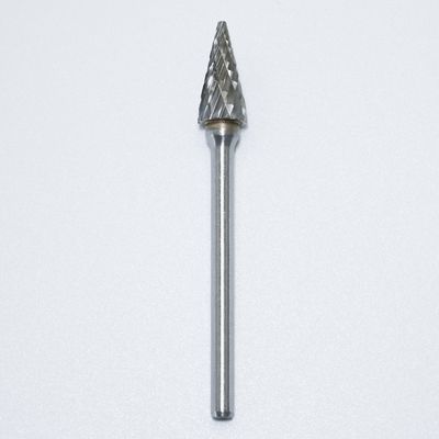 Tipo M Alta precisione Alta durezza 6 mm Carbide Rotary Burr per la lavorazione dei metalli