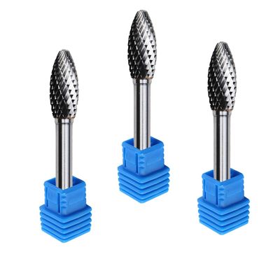 Archivi rotatori rotatori di Burr Type Nail Drill Bit del carburo Sf5 per metallo 1/4 Grinde di sbavatura