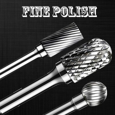 La fiamma rotatoria ovale dell'uovo C1225 6mm del Se modella le sbavature giranti del carburo di tungsteno 8mm