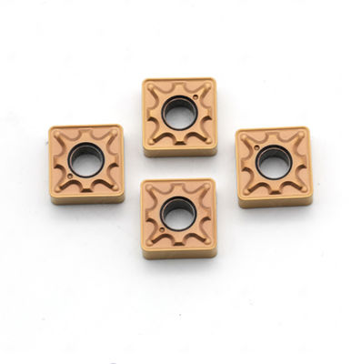 Inserzioni di finitura d'acciaio cementate dell'utensile per il taglio del carburo della macchina del tornio di CNC SNMG120404