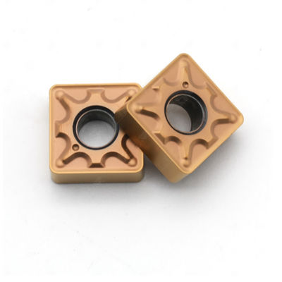 Inserzioni di finitura d'acciaio cementate dell'utensile per il taglio del carburo della macchina del tornio di CNC SNMG120404